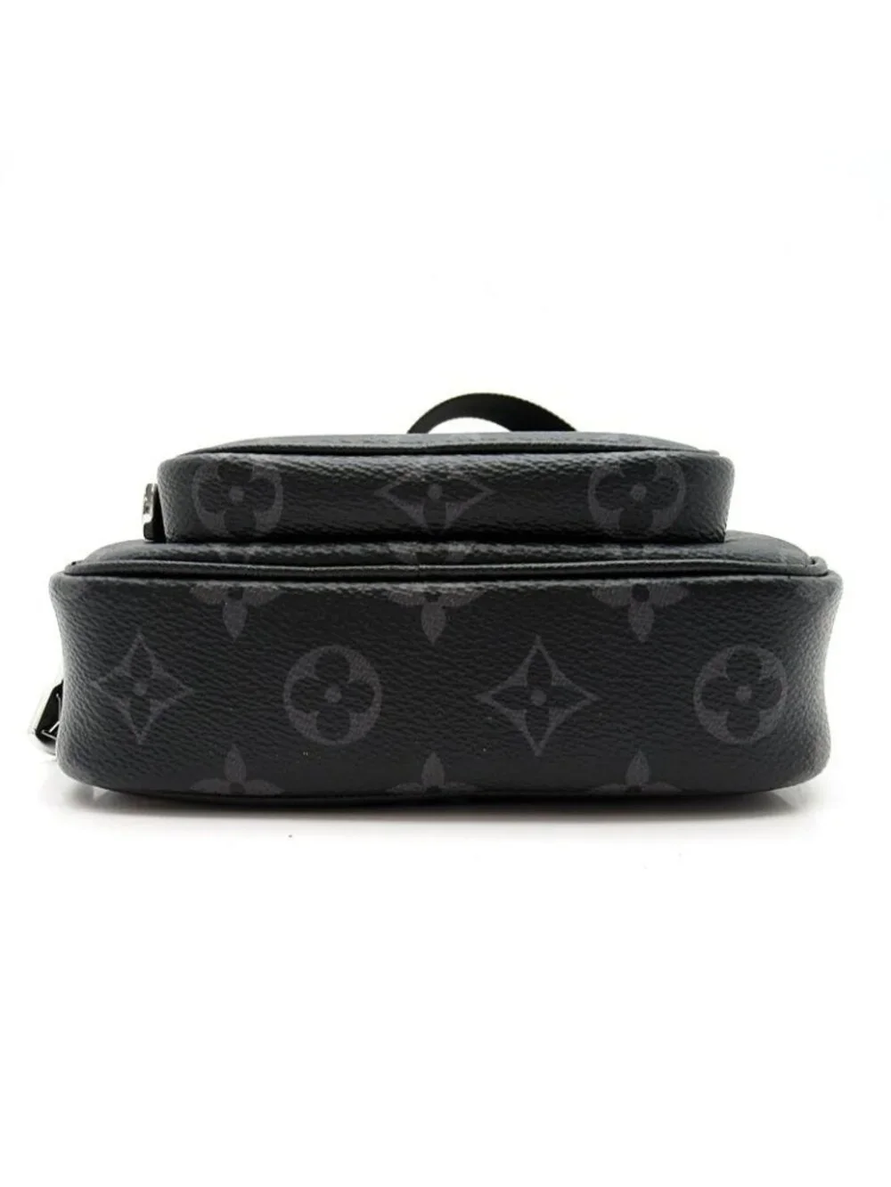 Louis Vuitton Outdoor Pochette Taigarama Monogram Eclipse Shoulder Bag Noir